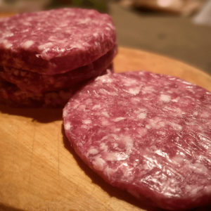 Iberico kiaulienos mėsainių paplotėliai