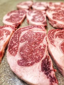 Alyvuogėmis maitintos (Olive fed)  WAGYU RIB EYE STEIKAS 300 g. - Image 3