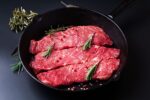 Alyvuogėmis maitintos (Olive fed) Wagyu jautienos BAVETTE DE ALOYAU 1.7 kg.