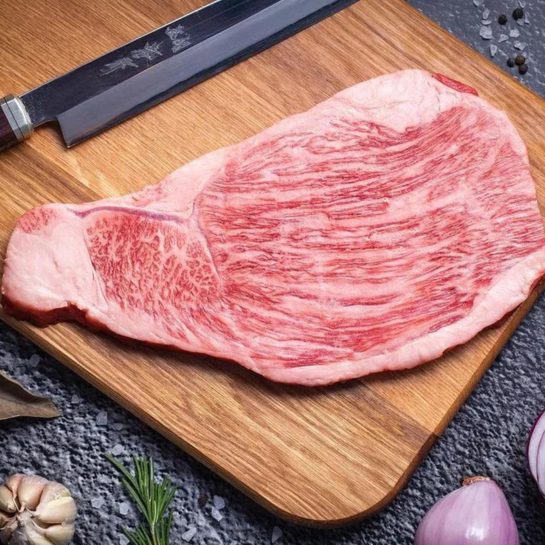 Japoniškos Wagyu (A5) Picanha steikas (300g.)