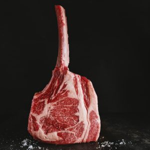 Australijos Angus Pastoral Tomahawk steikas