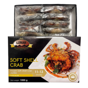 Pakuotė krabas minkštu kiautu