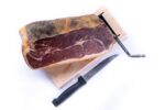 Vytintas Duroc Mini "Serrano" kumpis (1kg) su peiliu ir stovu - Image 6